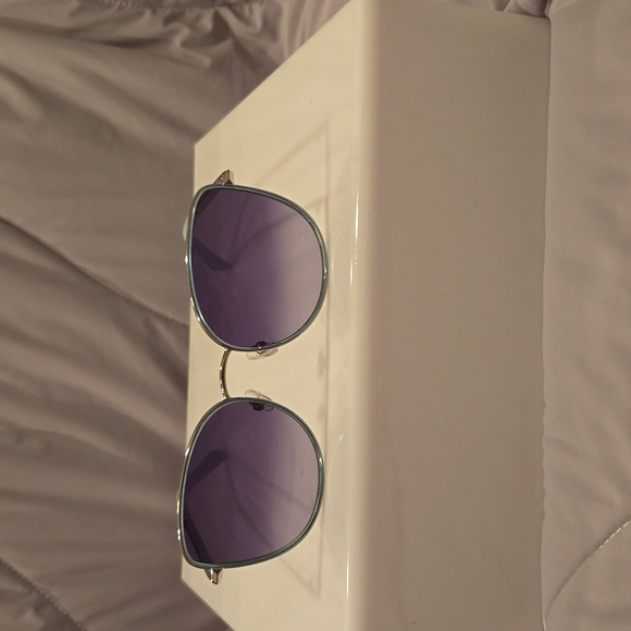 Kate Spade Sunglasses Maryam gray metal and plastic frame brand new in case - Picture 4 of 14